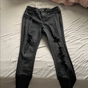 Skinny black jeans